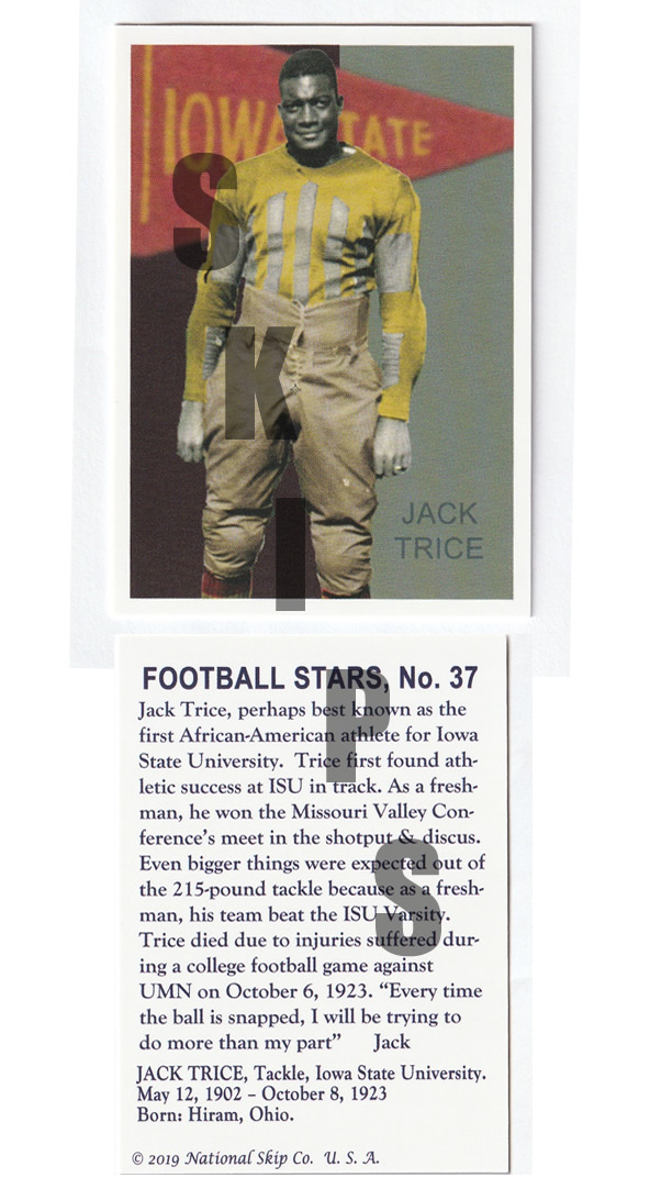 1935 STCC #37 National Chicle Jack Trice Iowa State Cyclones